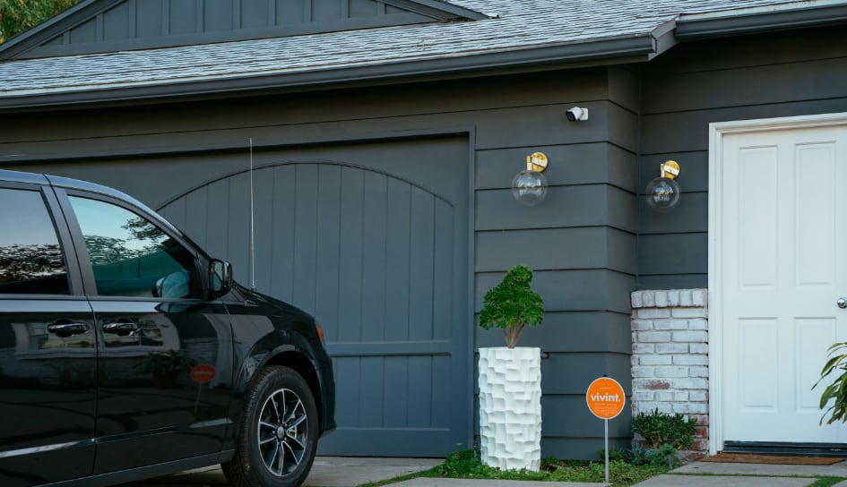 Vivint home security camera in Seattle